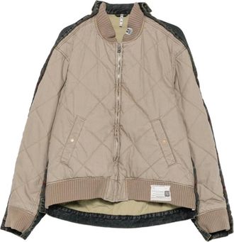 Miharayasuhiro Mihara Yasuhiro, Jassen, Heren, Veelkleurig, S, Denim, Gecombineerde Quilt Denim Jas