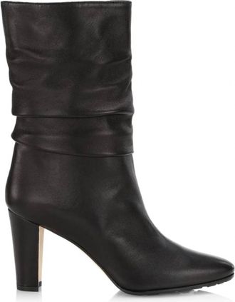 Manolo Blahnik Womens Calasso Boot In Black
