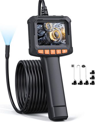 OEM C&aacute;mara Endosc&oacute;pica, Endoscopio Hd 1080p Con Zoom 2x, C&aacute;mara De Inspecci&oacute;n De Tuber&iacute;as Ips De 2,4 Pulgadas Con Certificaci&oacute;n Ip67 A Prueba De Agua, Cab