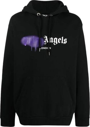 Palm Angels London Spray Paint Logo Hoodie