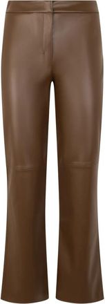 Max Mara Broeken - Dames - Wijde Broeken - Bruin - M - Broeken