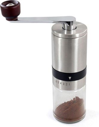 OEM Molinillo De Caf&eacute; Manual, Port&aacute;til, Con Manivela, Ajustes Regulables Y N&uacute;cleo Cer&aacute;mico Para El Hogar, Viajes Y Oficina