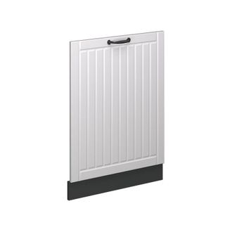 Vicco Panel Frontal Del Lavavajillas Fame-line, Blanco Casa De Campo, 60 Cm Sin Encimera