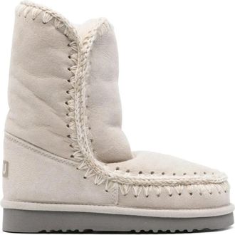 Mou Eskimo Boot 24 Cm - Dames - Winterlaarzen - Beige - 37 EU - Wol - Schoenen