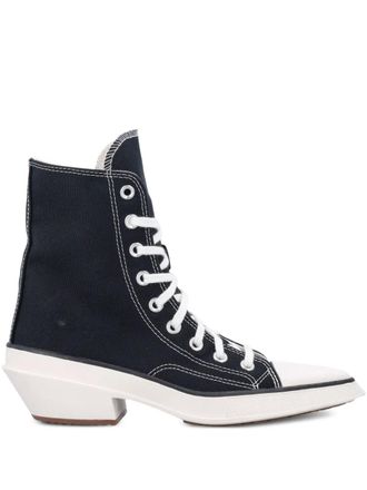 Converse Chuck 70 De Luxe pointed-toe sneakers - unisex - Canvas/Canvas/Rubber - 6.5 - Black