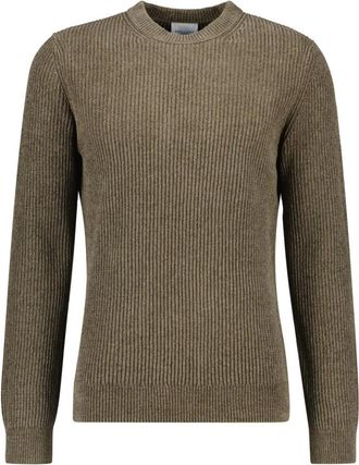 Profuomo Ppxj30034A Ronde Hals Trui - Heren - Truien - Groen - Maat: 2XL Katoen