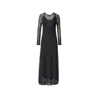 Fabiana Filippi Maxi Dresses, female, Black, Size: XS Maxi Dress