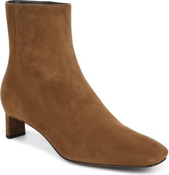 Vince Lilith Leather Bootie in Elmwood at Nordstrom, Size 5.5