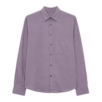 Cellar Door Casual Shirts, male, Purple, Size: M Sid Shirt