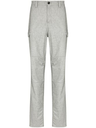 Brunello Cucinelli wool cargo trousers - men - Cotton/Wool - 54 - Grey