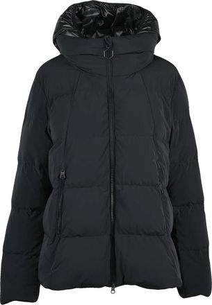 Hox Black Stretch Polyamide Down Jacket