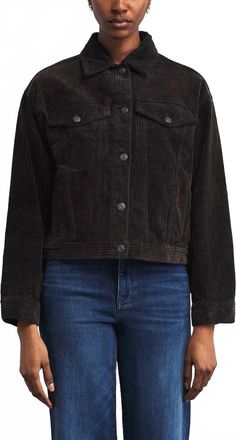 Frame Denim The Corduroy Jacket In Brown