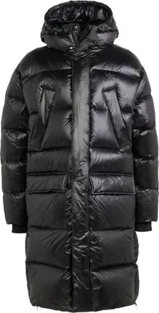 adidas Long Down Puffer Jacket Asia Sizing Black IR7135