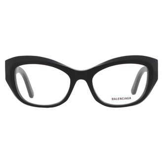 Balenciaga Demo Cat Eye Ladies Eyeglasses BB0398O 001 54