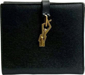 Gucci Black Leather Wallet (Bi-Fold) (Pre-Owned)