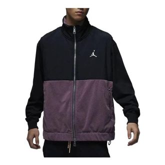 Air Jordan Essentials Winter Vest Black Purple FD8629-011