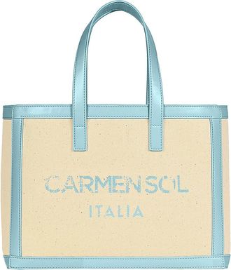 Carmen Sol Venezia Tote Bag in Baby Blue at Nordstrom