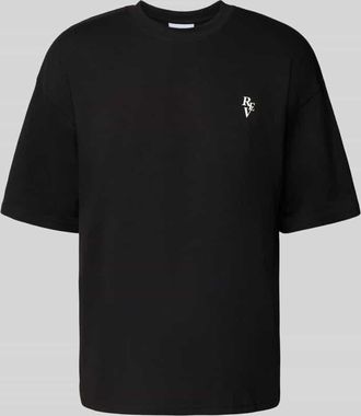 Review Relaxed Fit T-Shirt mit Rundhalsausschnitt in Black, Gr&ouml;&szlig;e XS