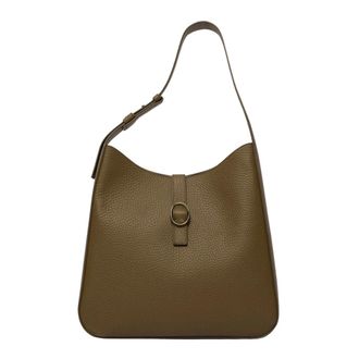 Orciani Shoulder Bags, female, Green, Size: ONE SIZE Gea Soft Shoulder Bag