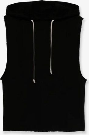 Rick Owens Felpa smanicata in cotone certificato - RICK OWENS - gender_Man