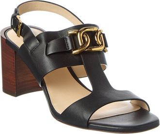 Tod's Tods Logo Leather Sandal