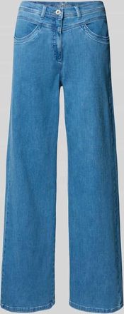 Raphaela by Brax Flared Fit Jeans mit Eingrifftaschen Modell Laura in Blau, Gr&ouml;&szlig;e 36K