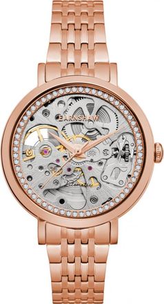 Earnshaw Womens ES-8156-88 Ladies Nightingale Watch - Rose Gold - One Size
