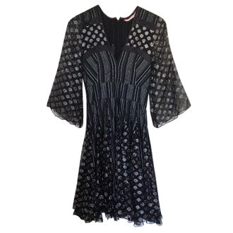 Matthew Williamson Lurex Belted Dress Size S