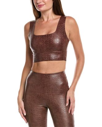 Commando Commando Animal Square Neck Crop Top