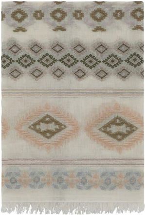 Gerard Darel Delia Printed Scarf in Khaki Green at Nordstrom