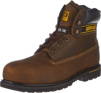 CAT Mens 16106-21207-07 Work Boots, Brown, 9 UK