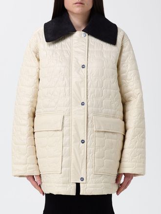 Ganni Piumino Shiny Quilt Midi Ganni