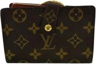 Louis Vuitton Pre-owned Wallets, female, Brown, Size: ONE SIZE Pre-owned Canvas Wallet