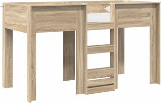 vidaXL Cama Litera Para Ni&ntilde;os Roble Sonoma 75 X 190 Cm Vidaxl
