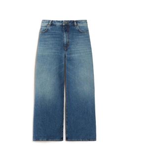 Max Mara Dames, Jeans, Blauw, Maat: S Katoen