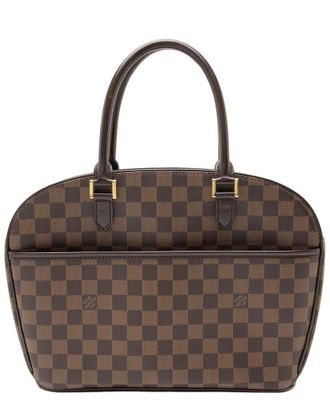 Louis Vuitton Brown Damier Ebene Sarria Horizontal (Authentic Pre-Loved)