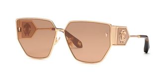 Roberto Cavalli SRC092 8FCG Mens Sunglasses Gold Size 64