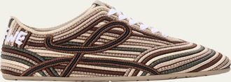 Loewe x Paulas Ibiza Mens Yago Multi-Corded Low-Top Sneakers