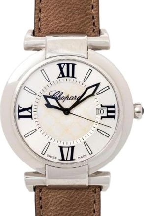 Chopard Pre-owned Imperiale Polshorloge - Heren - Vintage Horloges - Grijs - ONE Size - Leer - Vintage