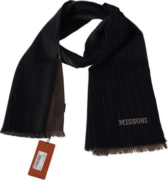 Missoni Wool Unisex Neck Wrap Mens Scarf