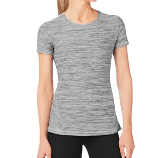 Shape Active Short Sleeve Trail Tee In Heather Grey