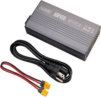 OEM Fuente De Alimentaci&oacute;n Toolkitrc Adp450 Ac 450w 24v 19a Con Salida Xt60, Compatible Con Cargadores M8d, M6d, M8p Y M9, Enchufe Europeo