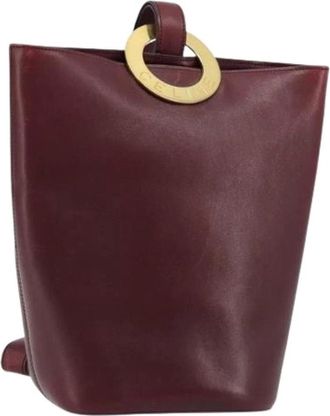 Celine Bolso de Hombro Vintage Pre-owned - Pre-owned - Mujer - Rojo - ONE SIZE