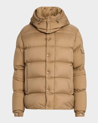 Moncler Men & apos;s Maya Hooded Short Down Puffer Jacket