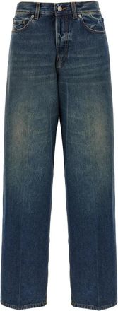 Haikure Bethany Jeans - Dames - Regular Fit Jeans - Blauw - W25 - Katoen - Jeans