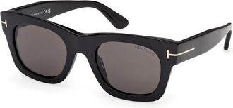 Tom Ford Ft 1314 01A Zonnebrillen - Dames - Zonnebrillen - Zwart - 51 MM - Accessoires