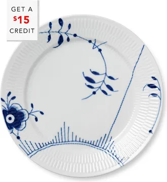 ROYAL COPENHAGEN 10.75In Fluted Mega Dinner Platewith $15 Credit