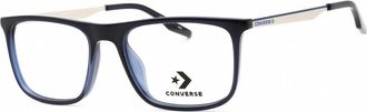 Converse Mens Transparent Rectangular Eyeglass Frames CV8006