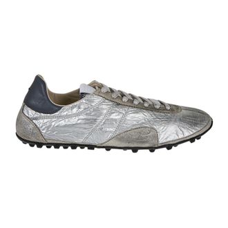 Maison Margiela Schoenen, Heren, Grijs, 44 EU, Leer, Sprinters Sneaker