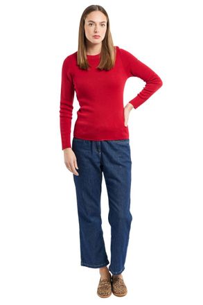 Armor Lux Armor Lux Womens Paimpol Sweater, Emerald, UK 18